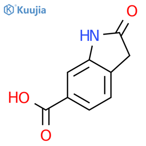 2-oxo-2,3-dihydro-1H-indole-6-carboxylic acid structure