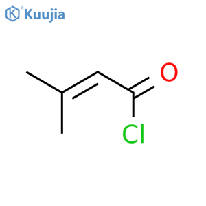 3,3-Dimethylacryloyl Chloride structure