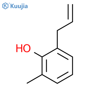 2-methyl-6-(prop-2-en-1-yl)phenol structure