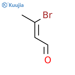 2-Butenal, 3-bromo-, (Z)- structure