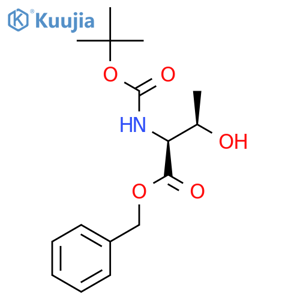 Boc-thr-obzl structure