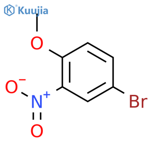 4-bromo-1-methoxy-2-nitro-benzene structure