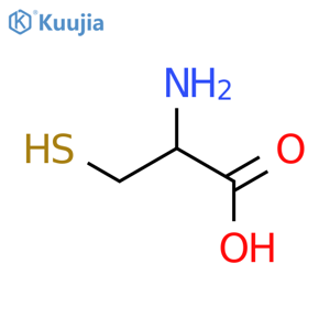 2-Amino-3-mercaptopropanoic acid structure