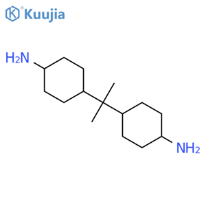 Cyclohexanamine,4,4'-(1-methylethylidene)bis- structure