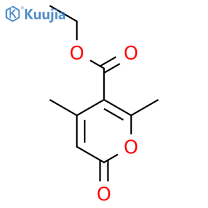 ethyl 4,6-dimethyl-2-oxo-2H-pyran-5-carboxylate structure