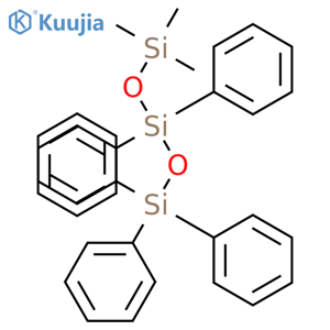 1,1,3,5,5-Pentaphenyl-1,3,5-trimethyltrisiloxane structure