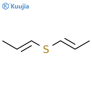 1-Propene, 1,1'-thiobis-, (1E,1'E)- structure