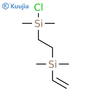 Silane, [2-(chlorodimethylsilyl)ethyl]ethenyldimethyl- structure