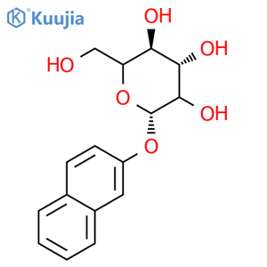 β-Naphthyl β-D-Glucopyranoside structure