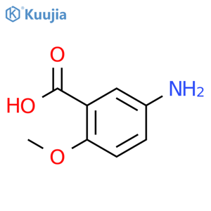 5-Amino-2-methoxybenzoic Acid structure