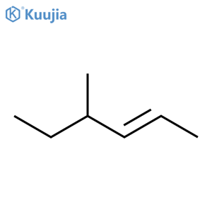 4-Methyl-2-hexene structure