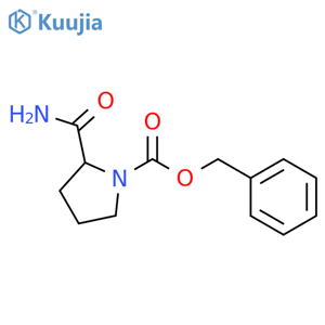 Cbz-L-Prolinamide structure