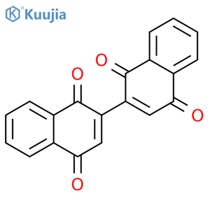 2,2'-Bis(p-naphthoquinone) structure