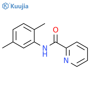 2-Pyridinecarboxamide, N-(2,5-dimethylphenyl)- structure