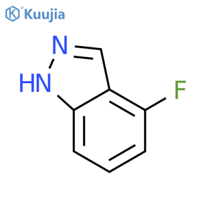 4-Fluoro-1H-indazole structure