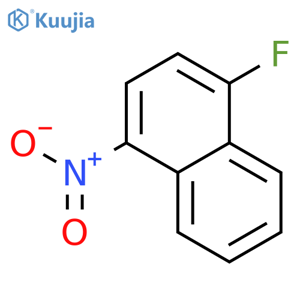 1-Fluoro-4-nitronaphthalene structure