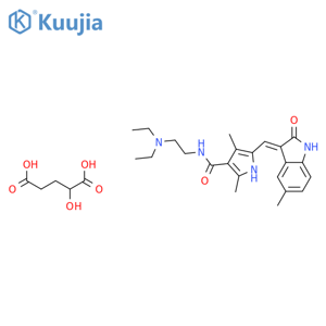 Sunitinib malate structure