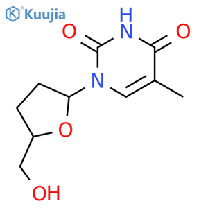 3’-Deoxythymidine structure