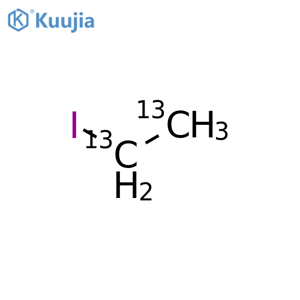 Iodoethane-13C2 structure