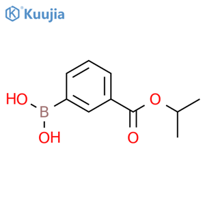 m-(Isopropoxycarbonyl)phenylboronic Acid structure