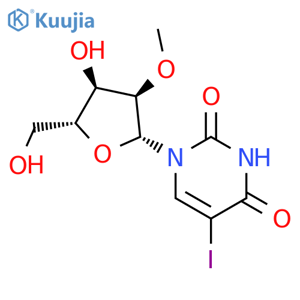 5-Iodo-2′-O-methyluridine structure