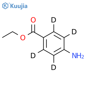 Benzocaine-d4 structure