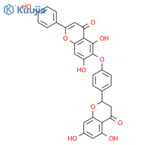 2,3-Dihydrohinokiflavone structure