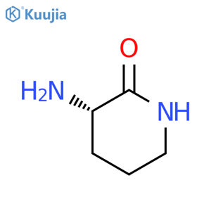 (s)-3-Aminopiperidin-2-one structure