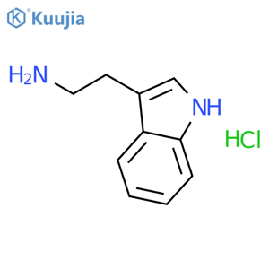 Tryptamine hydrochloride structure