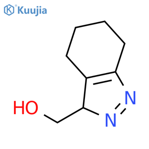 3H-Indazole-3-methanol,  4,5,6,7-tetrahydro- structure