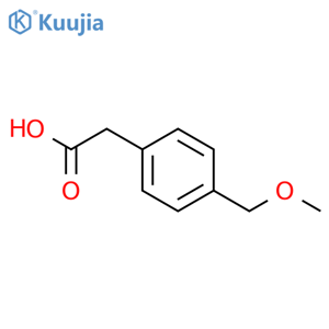 2-(4-(Methoxymethyl)phenyl)acetic acid structure