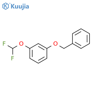 1-(benzyloxy)-3-(difluoromethoxy)benzene structure