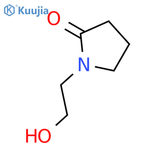 1-(2-Hydroxyethyl)pyrrolidin-2-one structure