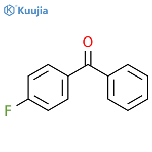 4-Fluorobenzophenone structure