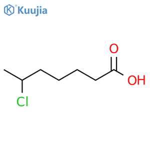 Heptanoic acid, 6-chloro- structure