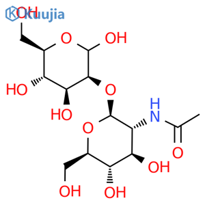 2-O-(2-Acetamido-2-deoxy-b-D-glucopyranosyl)-D-mannose structure