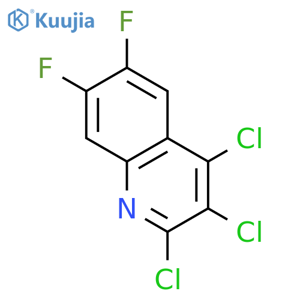 Quinoline, 2,3,4-trichloro-6,7-difluoro- structure