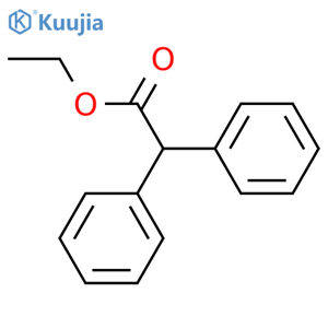 Ethyl diphenylacetate structure