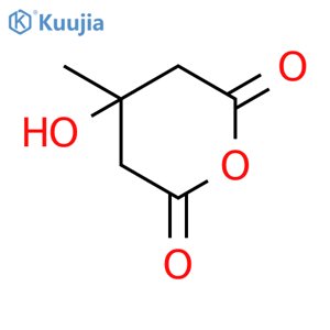 3-Hydroxy-3-methylglutaric Anhydride structure