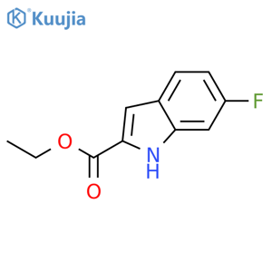 Ethyl 6-fluoro-1H-indole-2-carboxylate structure