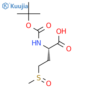 Boc-met(o)-oh AldrichCPR structure