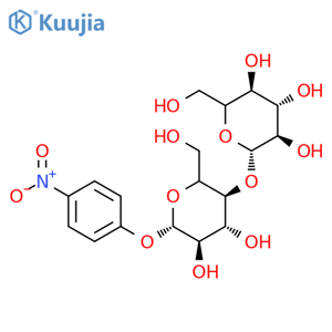 p-Nitrophenyl b-D-Cellobioside structure