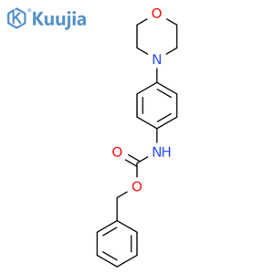 Benzyl 4-morpholinophenylcarbamate structure