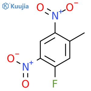 2,4-Dinitro-5-fluorotoluene structure