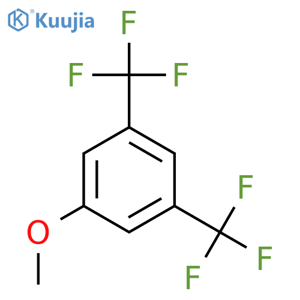 1-Methoxy-3,5-bis(trifluoromethyl)benzene structure