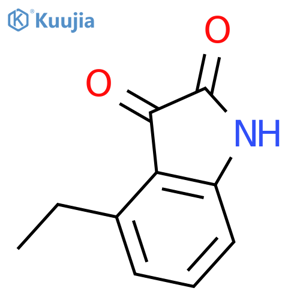 4-ethyl-2,3-dihydro-1H-indole-2,3-dione structure