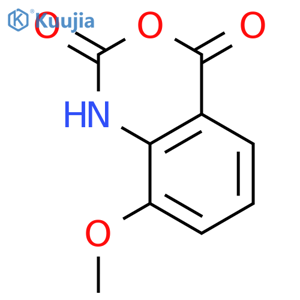 8-methoxy-2,4-dihydro-1H-3,1-benzoxazine-2,4-dione structure