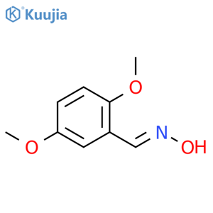 N-(2,5-dimethoxyphenyl)methylidenehydroxylamine structure