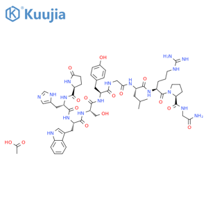 Gonadorelin acetate structure