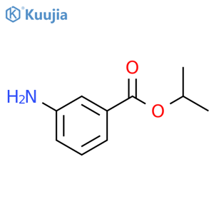 Isopropyl 3-aminobenzoate structure